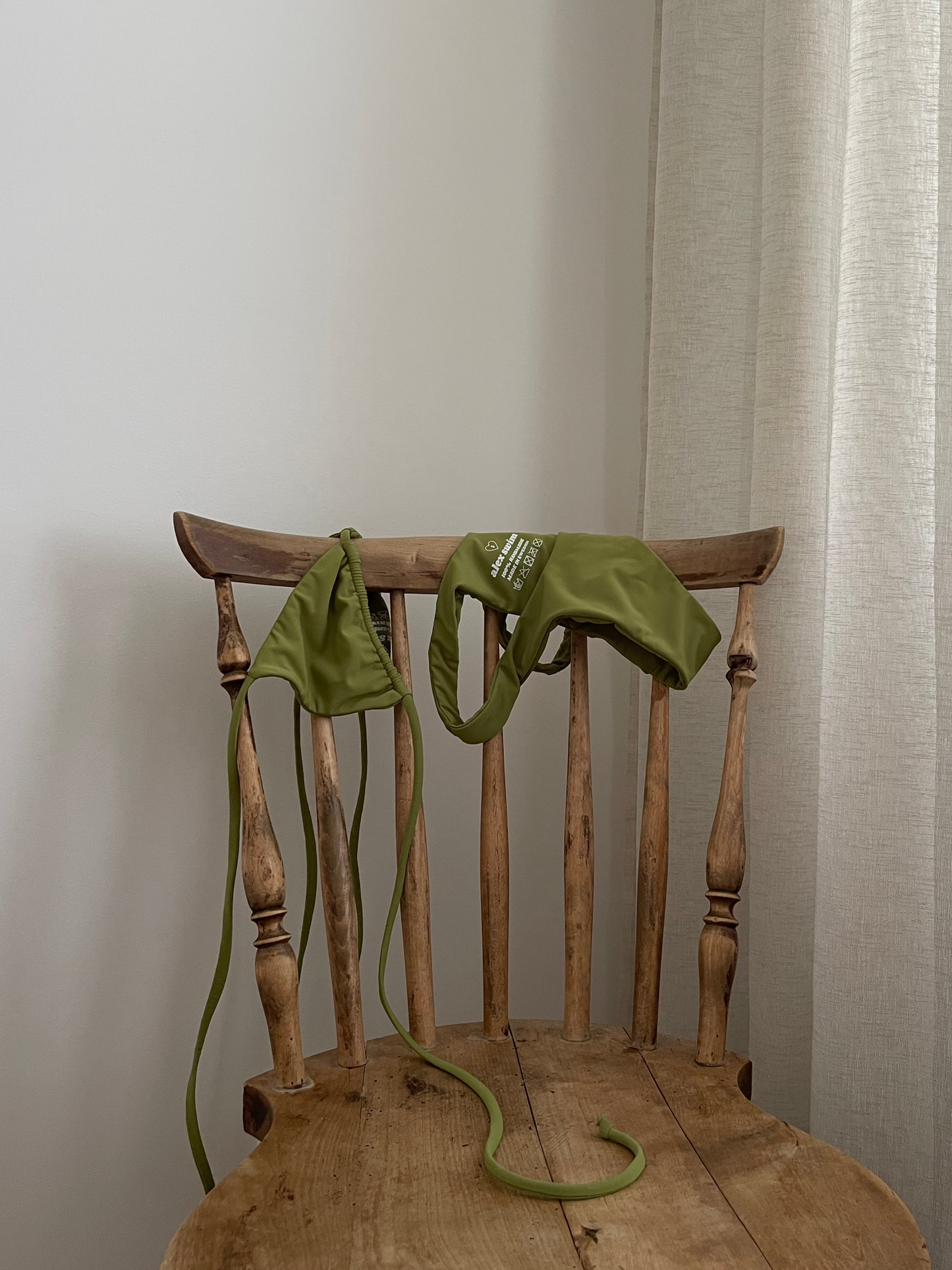 Olive colored