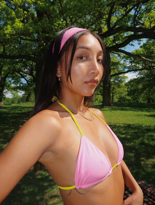 Retro Pink Headband